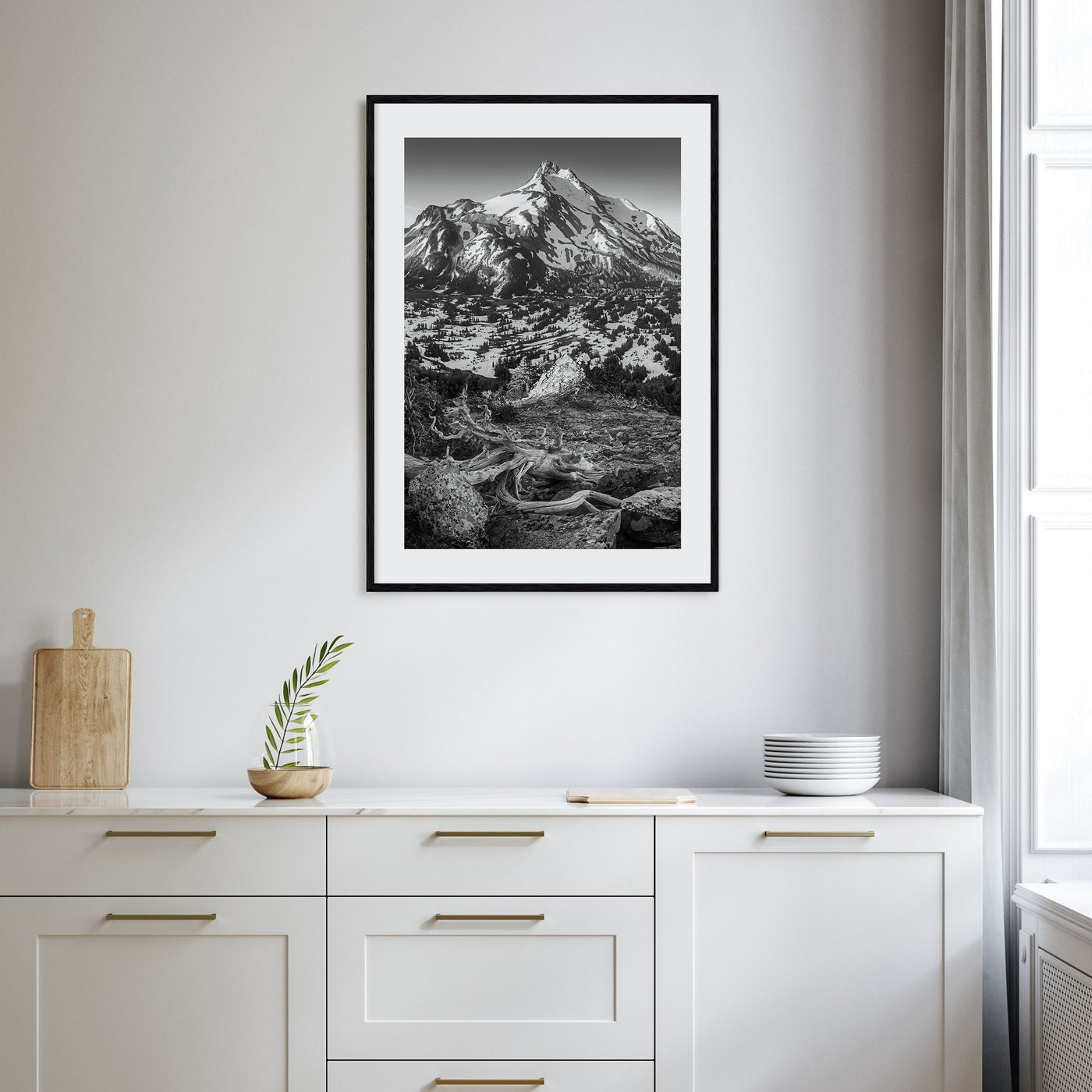 Oregon Photo B&W No 1 Poster