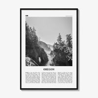 Oregon Print Black and White No 1, Oregon Wall Art, Oregon Poster, Oregon Photo, Oregon Wall Decor, USA, United States, North America