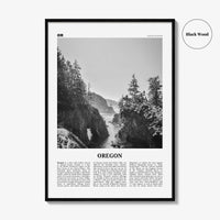 Oregon Print Black and White No 1, Oregon Wall Art, Oregon Poster, Oregon Photo, Oregon Wall Decor, USA, United States, North America