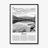 Oregon Print Black and White No 2, Oregon Wall Art, Oregon Poster, Oregon Photo, Oregon Wall Decor, USA, United States, North America