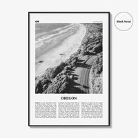 Oregon Print Black and White No 3, Oregon Wall Art, Oregon Poster, Oregon Photo, Oregon Wall Decor, USA, United States, North America