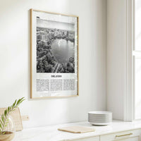 Orlando Print Black and White No 1, Orlando Wall Art, Orlando Poster, Orlando Photo, Orlando Wall Decor, Florida USA United States