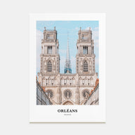 Orléans Portrait Color Poster