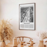 Ormond Beach Print Black and White, Ormond Beach Wall Art, Ormond Beach Poster, Ormond Beach Photo, Ormond Beach Wall Décor, Florida, USA