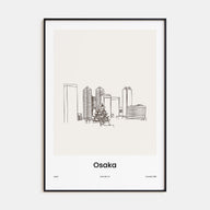 Osaka Drawn Poster