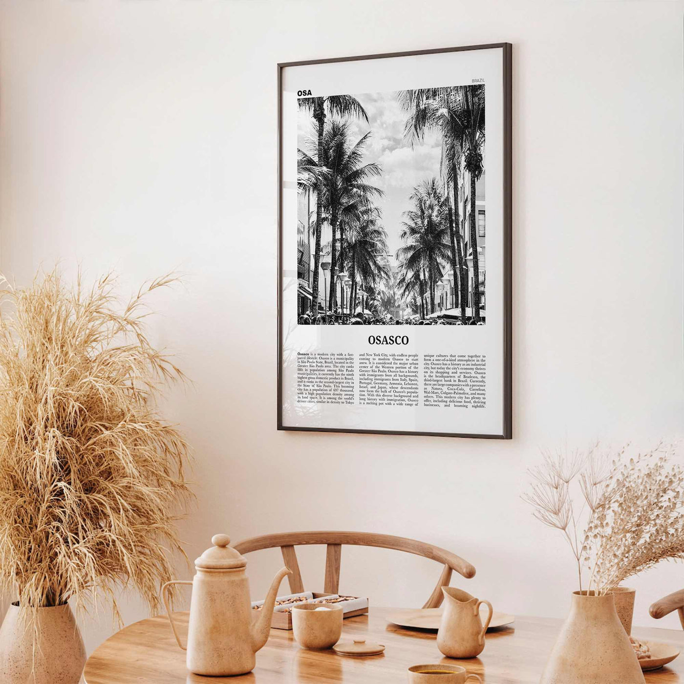 Osasco Print Black and White, Osasco Wall Art, Osasco Poster, Osasco Photo, Osasco Wall Decor, Brazil, Brasil, South America