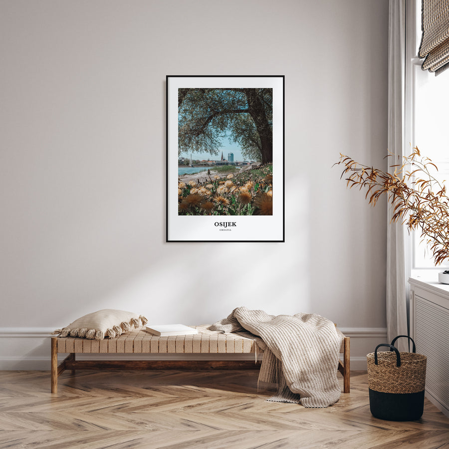 Osijek Portrait Color Poster