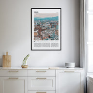 Oslo Travel Color Poster