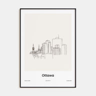 Ottawa Drawn Poster