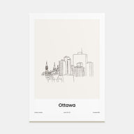 Ottawa Drawn Poster
