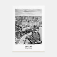 Ottawa Portrait B&W No 1 Poster