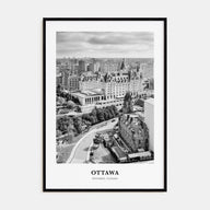 Ottawa Portrait B&W No 1 Poster