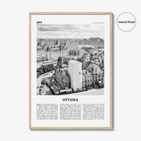 Ottawa Print Black and White No 2, Ottawa Wall Art, Ottawa Poster, Ottawa Photo, Ottawa Wall Décor, Ontario, Canada, Gatineau, Quebec