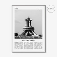 Ouagadougou Print Black and White, Ouagadougou Wall Art, Ouagadougou Poster, Ouagadougou Photo, Ouagadougou Wall Décor, Burkina Faso