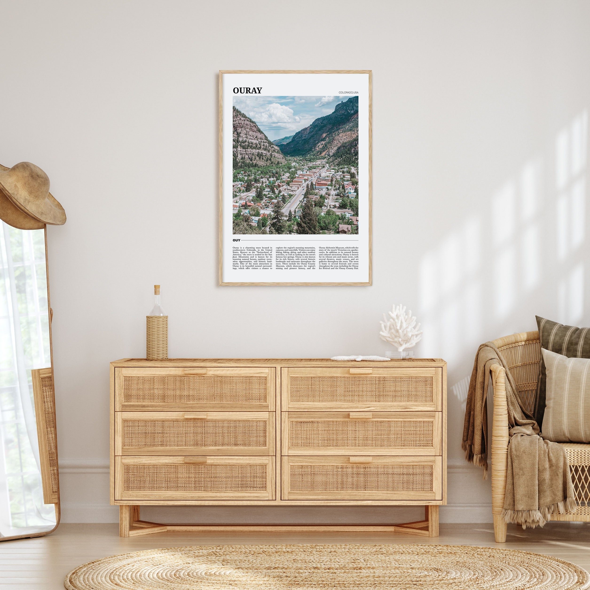 Ouray Travel Color Poster