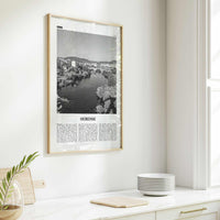 Ourense Print Black and White, Ourense Wall Art, Ourense Poster, Ourense Photo, Ourense Wall Décor, Ourense Map, Spain