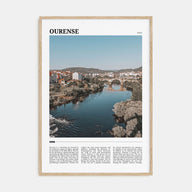 Ourense Travel Color Poster