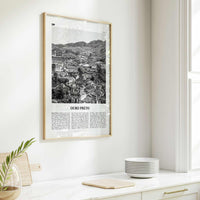Ouro Preto Print Black and White, Ouro Preto Wall Art, Ouro Preto Poster, Ouro Preto Photo, Ouro Preto Wall Décor, Ouro Preto Map, Brazil