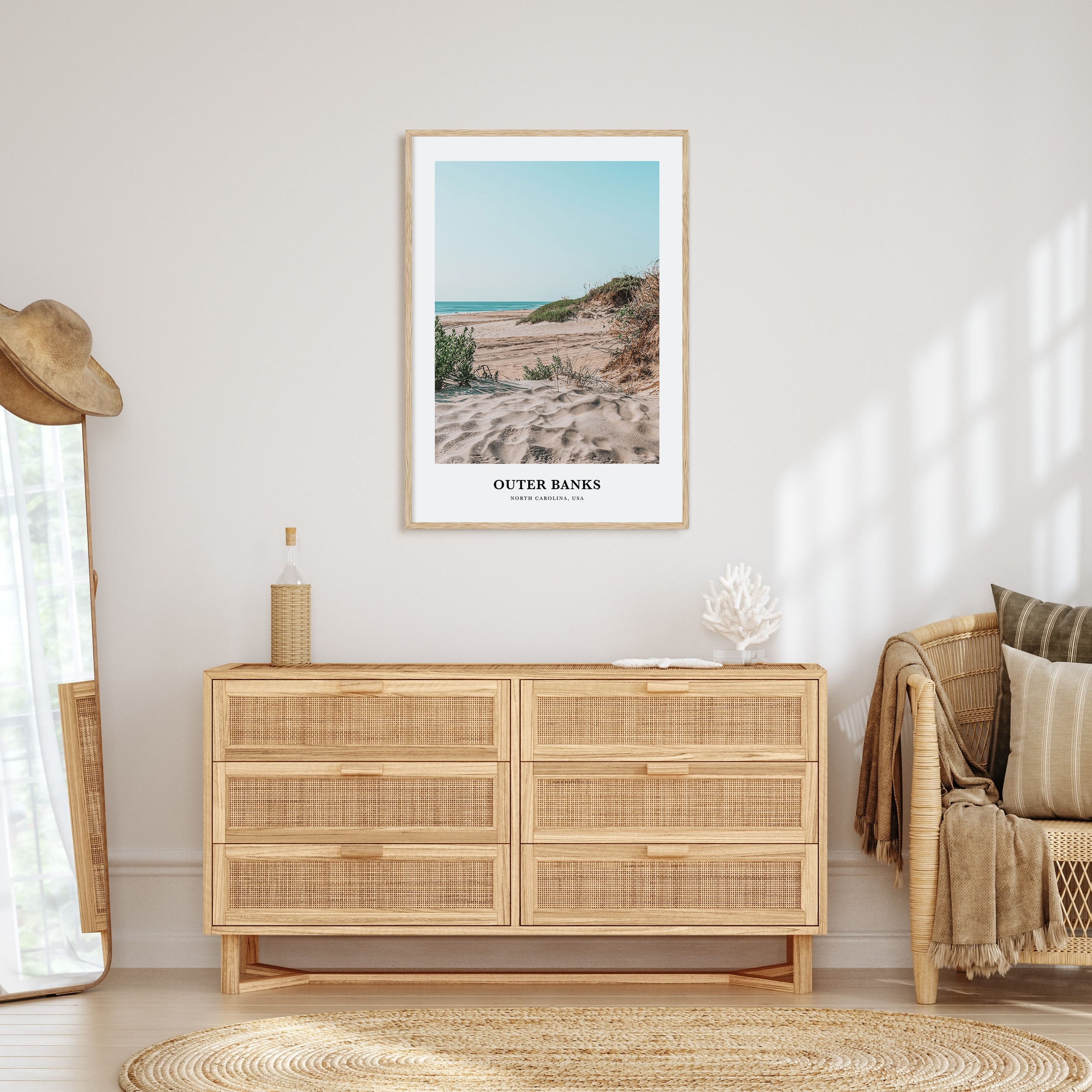 Outer Banks Portrait Color Poster