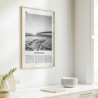 Outer Banks Print Black and White, Outer Banks Wall Art, Outer Banks Poster, Outer Banks Photo, North Carolina, USA, United States