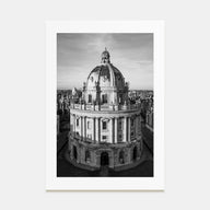 Oxford, England Photo B&W Poster