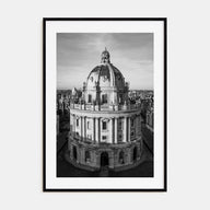 Oxford, England Photo B&W Poster