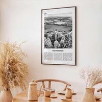 Oxfordshire Print Black and White, Oxfordshire Wall Art, Oxfordshire Poster, Oxfordshire Photo, Oxfordshire Map, England, UK, United Kingdom