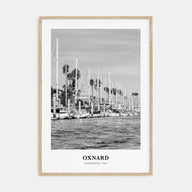 Oxnard Portrait B&W Poster