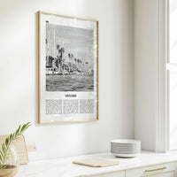 Oxnard Print Black and White, Oxnard Wall Art, Oxnard Poster, Oxnard Photo, Oxnard Wall Decor, California, USA, United States, North America