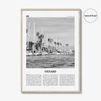 Oxnard Print Black and White, Oxnard Wall Art, Oxnard Poster, Oxnard Photo, Oxnard Wall Decor, California, USA, United States, North America