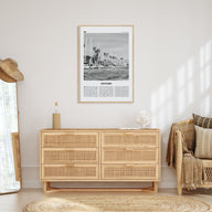 Oxnard Travel B&W Poster