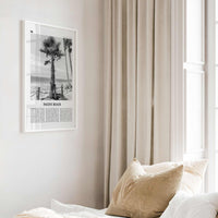 Pacific Beach Print Black and White No 2, Pacific Beach Wall Art, Pacific Beach Poster, Pacific Beach Photo, San Diego, California, USA