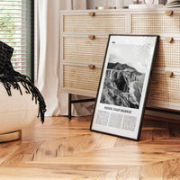 Pacific Coast Highway Print Black and White No 2, Pacific Coast Highway Wall Art, Pacific Coast Highway Poster, Pacific Coast Highway Photo
