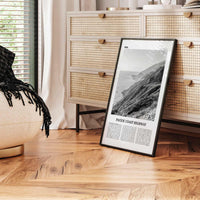 Pacific Coast Highway Print Black and White No 3, Pacific Coast Highway Wall Art, Pacific Coast Highway Poster, Pacific Coast Highway Photo