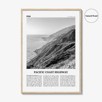 Pacific Coast Highway Print Black and White No 3, Pacific Coast Highway Wall Art, Pacific Coast Highway Poster, Pacific Coast Highway Photo