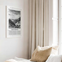 Pacific Northwest Print Black and White, Pacific Northwest Wall Art, Pacific Northwest Poster, Pacific Northwest Photo Pacific Northwest Map