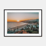 Pacific Palisades Landscape Color Poster
