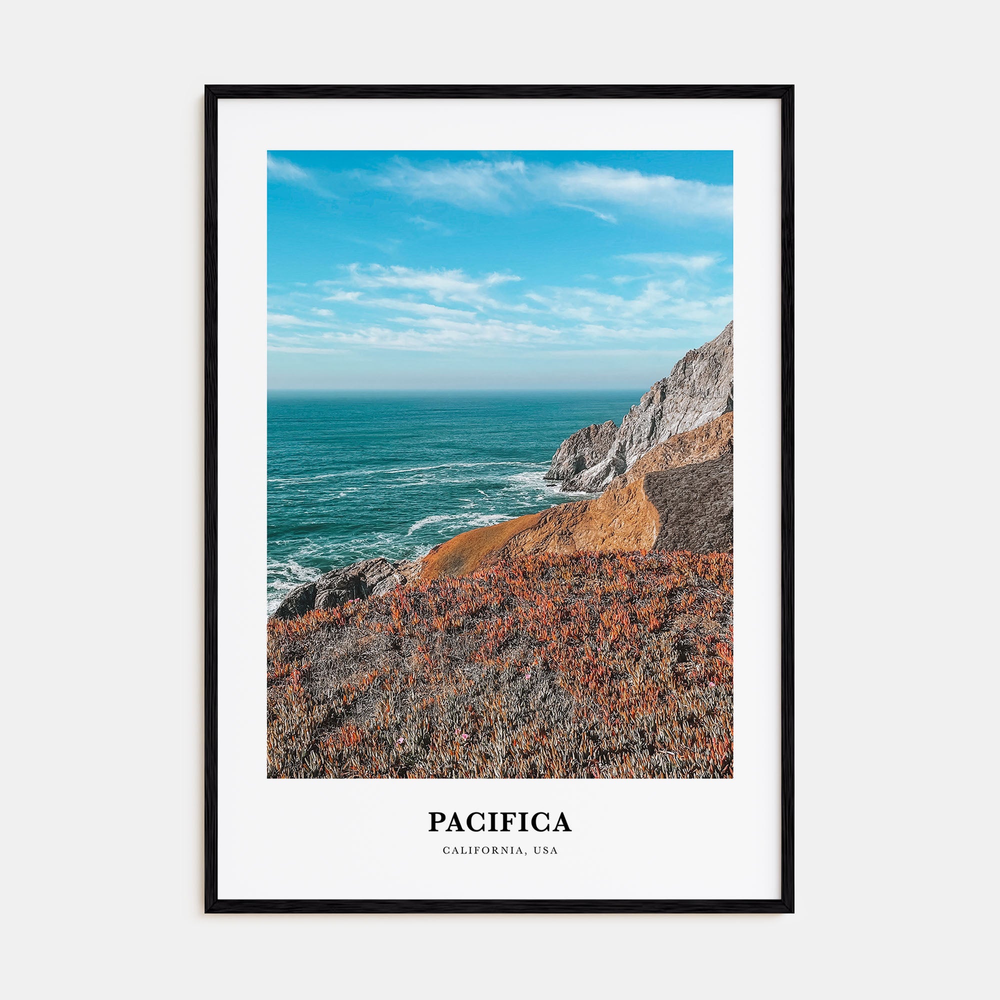 Pacifica Portrait Color No 2 Poster