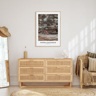 Pacifica State Beach Portrait Color Poster