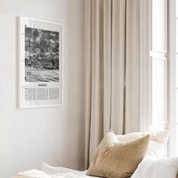 Pacifica Print Black and White No 1, Pacifica Wall Art, Pacifica Poster, Pacifica Photo, California, USA, United States