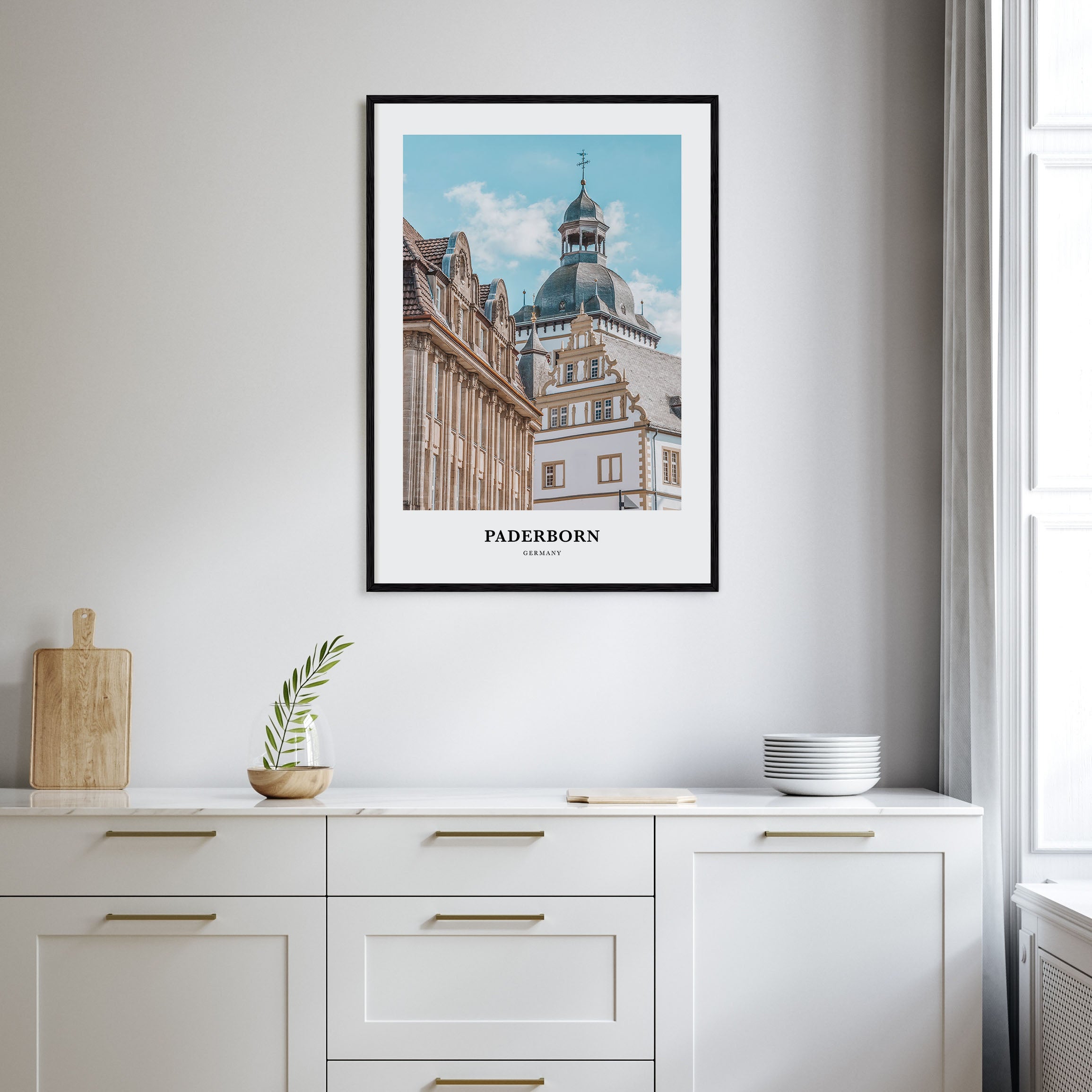 Paderborn Portrait Color Poster