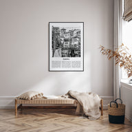 Padova Travel B&W Poster