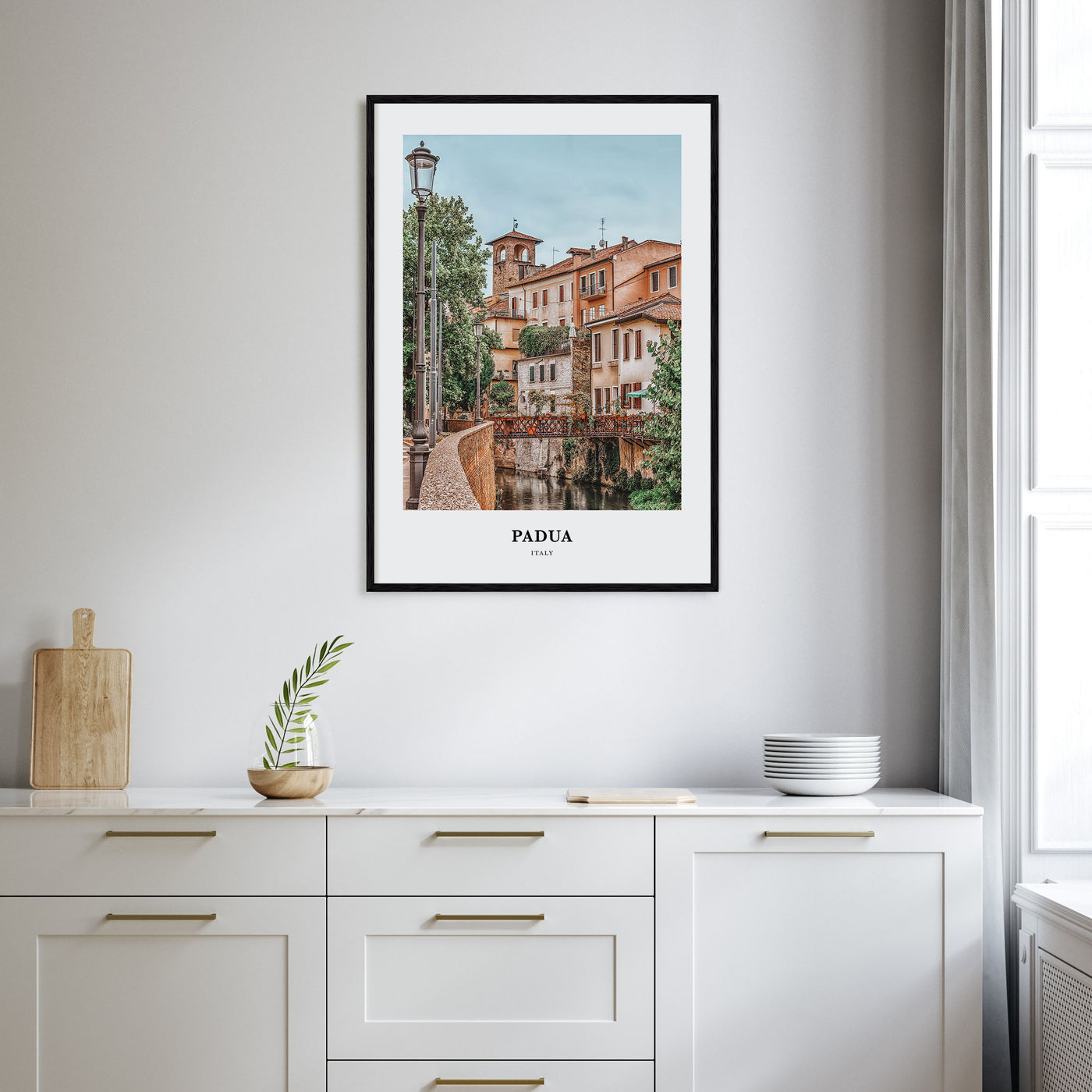 Padua Portrait Color Poster