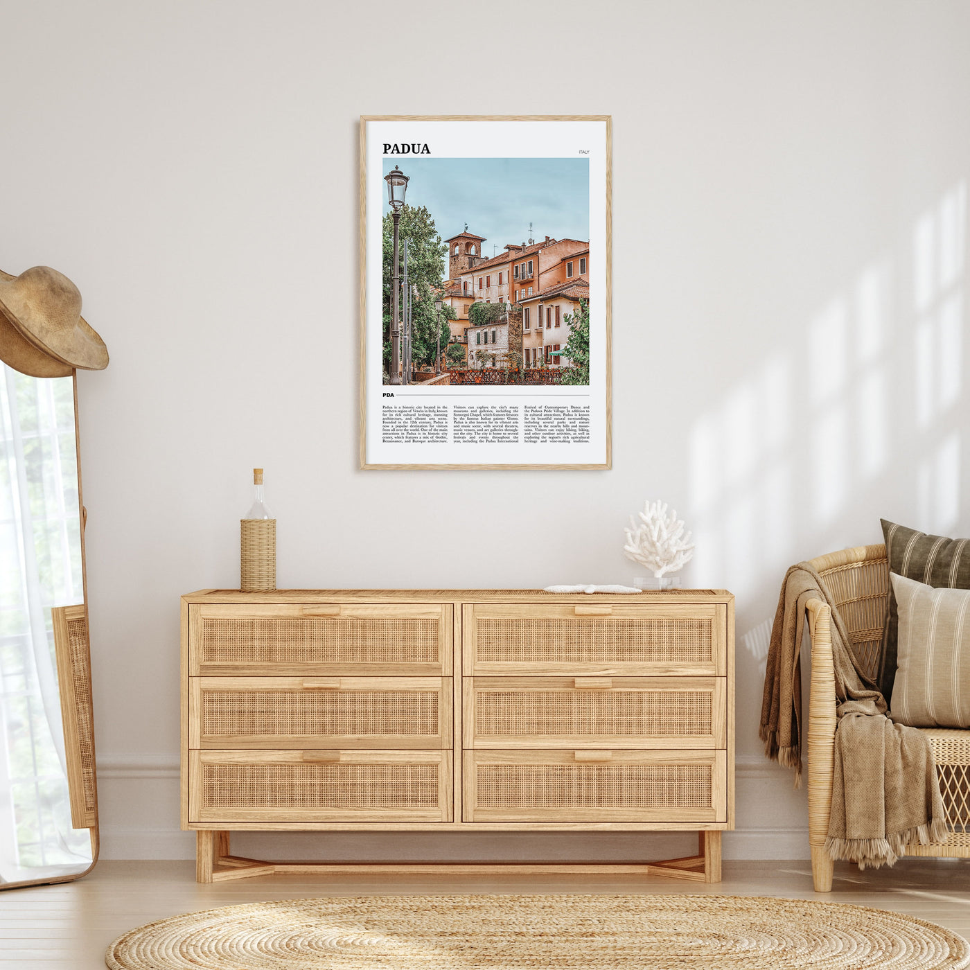 Padua Travel Color Poster