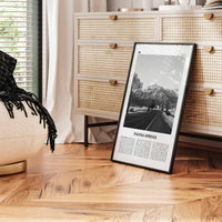 Pagosa Springs Print Black and White, Pagosa Springs Wall Art, Pagosa Springs Poster, Pagosa Springs Photo, Colorado, USA