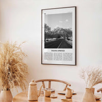 Pagosa Springs Print Black and White, Pagosa Springs Wall Art, Pagosa Springs Poster, Pagosa Springs Photo, Colorado, USA