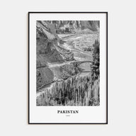 Pakistan Portrait B&W No 1 Poster