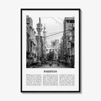 Pakistan Print Black and White No 1, Pakistan Wall Art, Pakistan Poster, Pakistan Photo, Pakistan Wall Decor, Pākistān, Asia