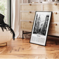 Pakistan Print Black and White No 1, Pakistan Wall Art, Pakistan Poster, Pakistan Photo, Pakistan Wall Decor, Pākistān, Asia