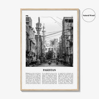 Pakistan Print Black and White No 1, Pakistan Wall Art, Pakistan Poster, Pakistan Photo, Pakistan Wall Decor, Pākistān, Asia